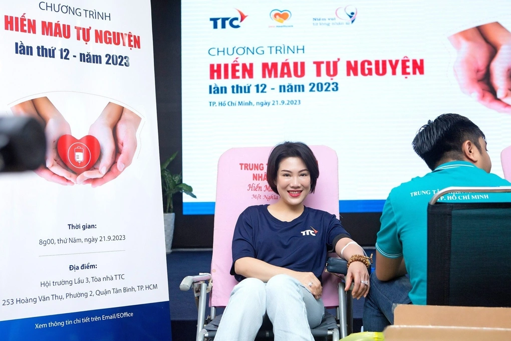 Tập đoàn TTC tổ chức ngày hội hiến máu "Niềm vui từ lòng nhân ái"