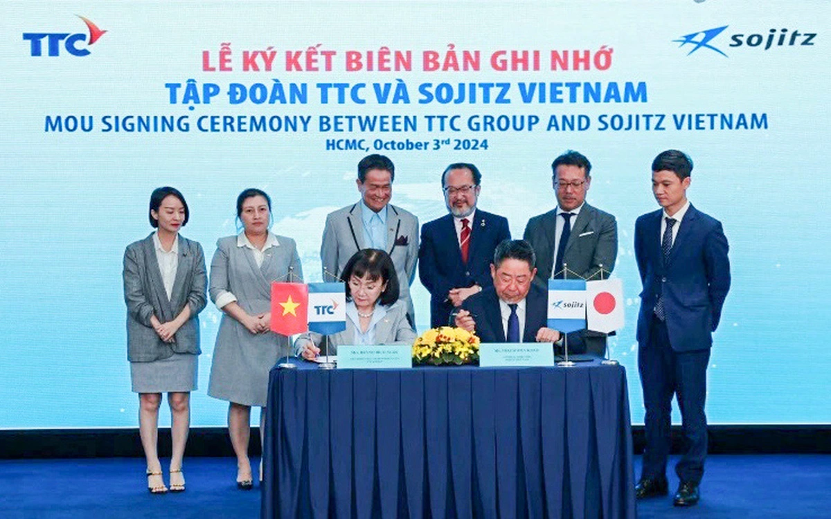 Tập đoàn TTC Lễ ký biên bản ghi nhớ với Sojitz Việt Nam