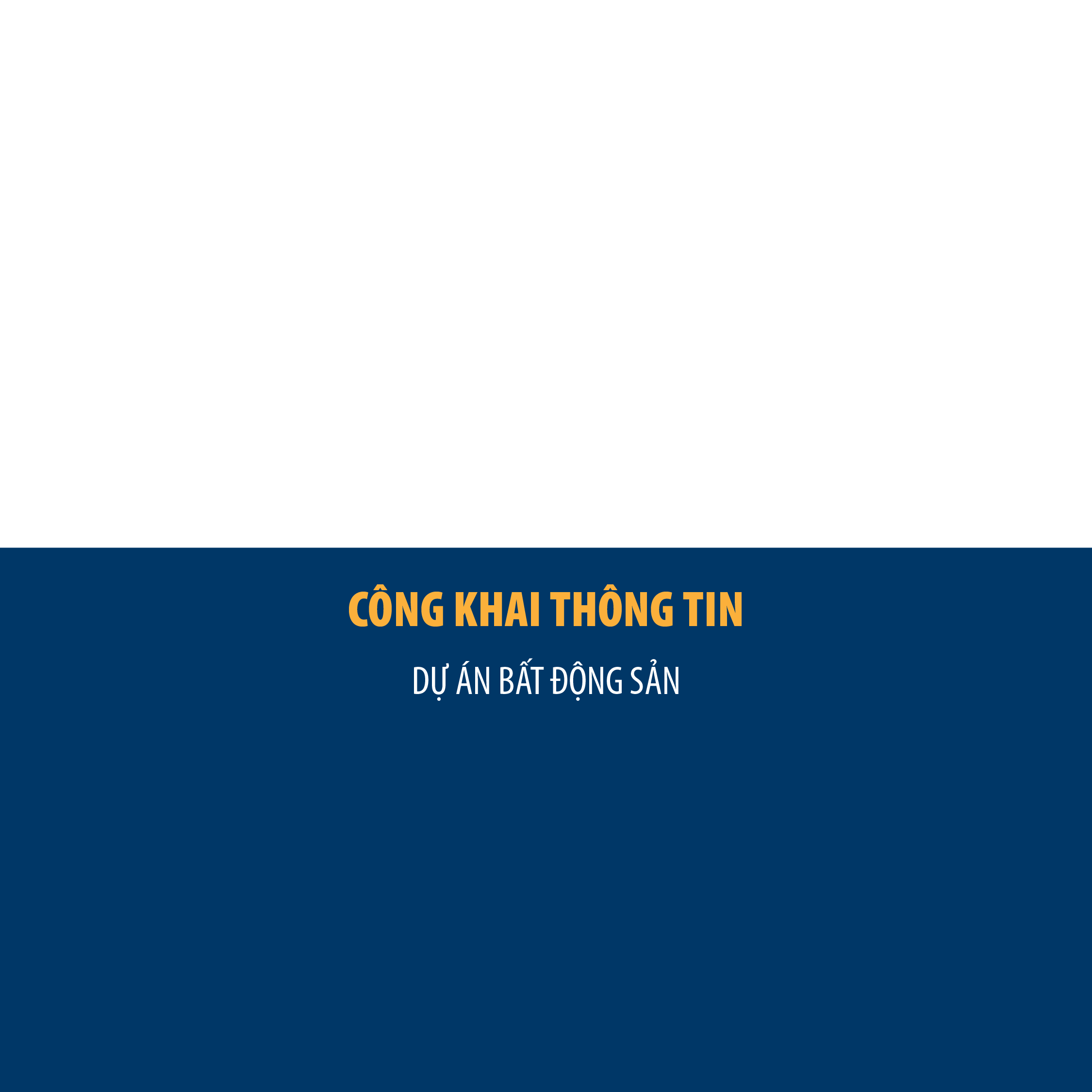 Công khai thông tin về bất động sản, dự án bất động sản đưa vào kinh doanh