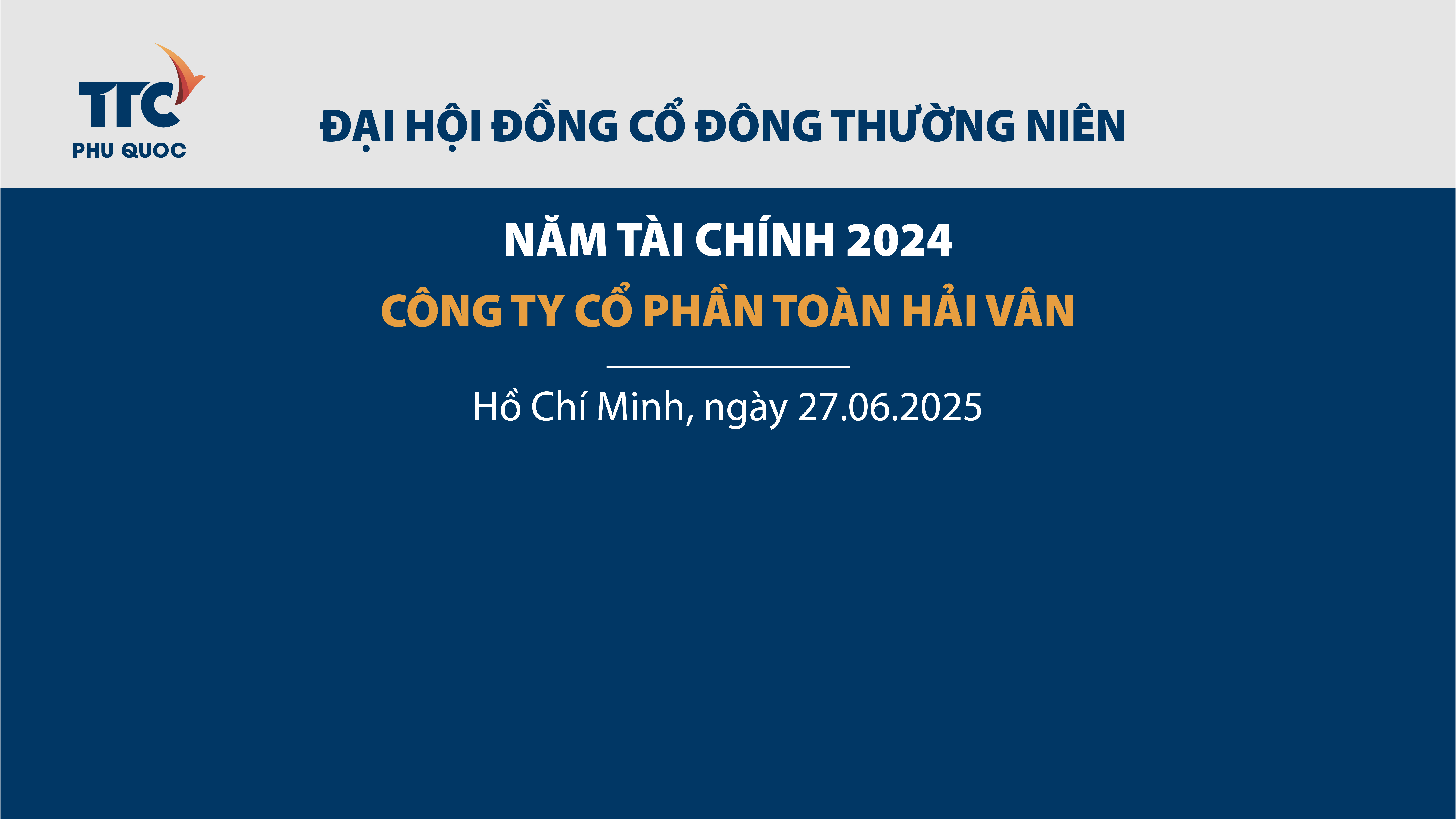 Album Đại hội đồng cổ đông thường niên năm tài chính 2024