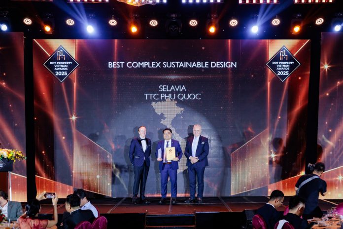 TTC Phú Quốc Cùng Dự Án Selavia Chiến Thắng Hạng Mục Best Complex Sustainable Design Vietnam 2025 Tại Dot Property Vietnam Awards 2025